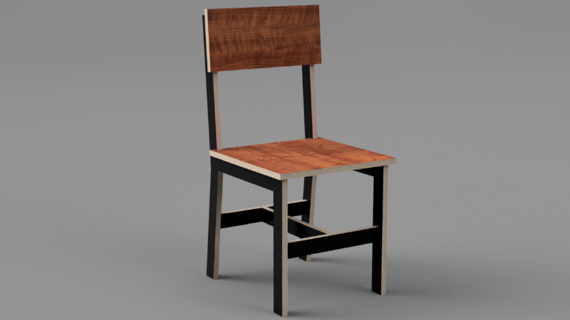 CNC Plywood Chair