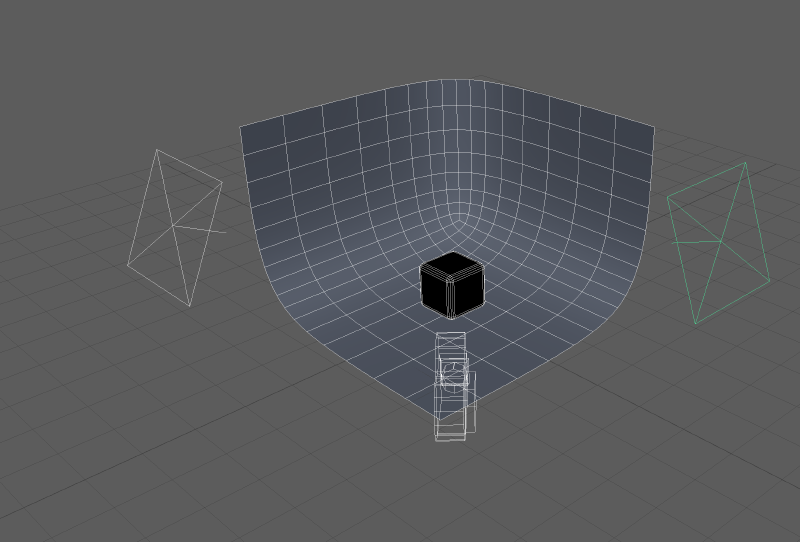 Maya two light setup