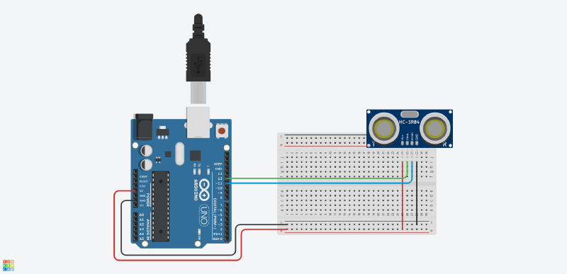 Ultrasonic Sensor Circuit