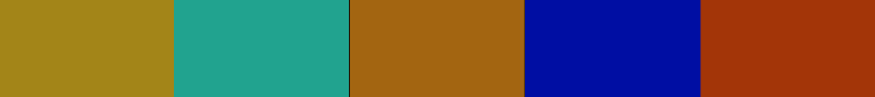 Double Split Complimentary Color Harmony