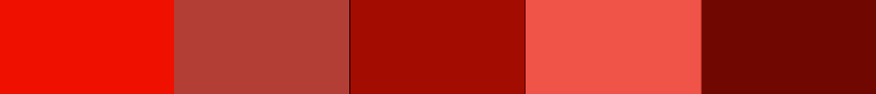 Monochromatic Red Color Harmony