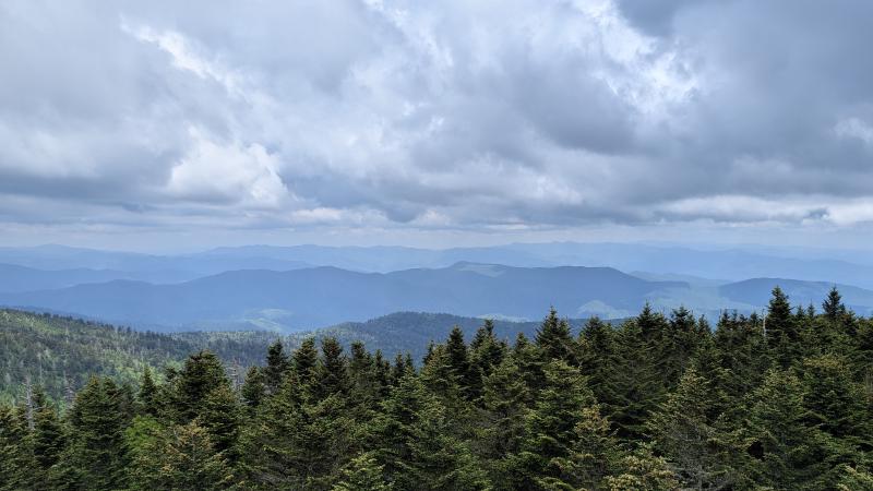 Great Smoky Mountains Atmospheric Perspective