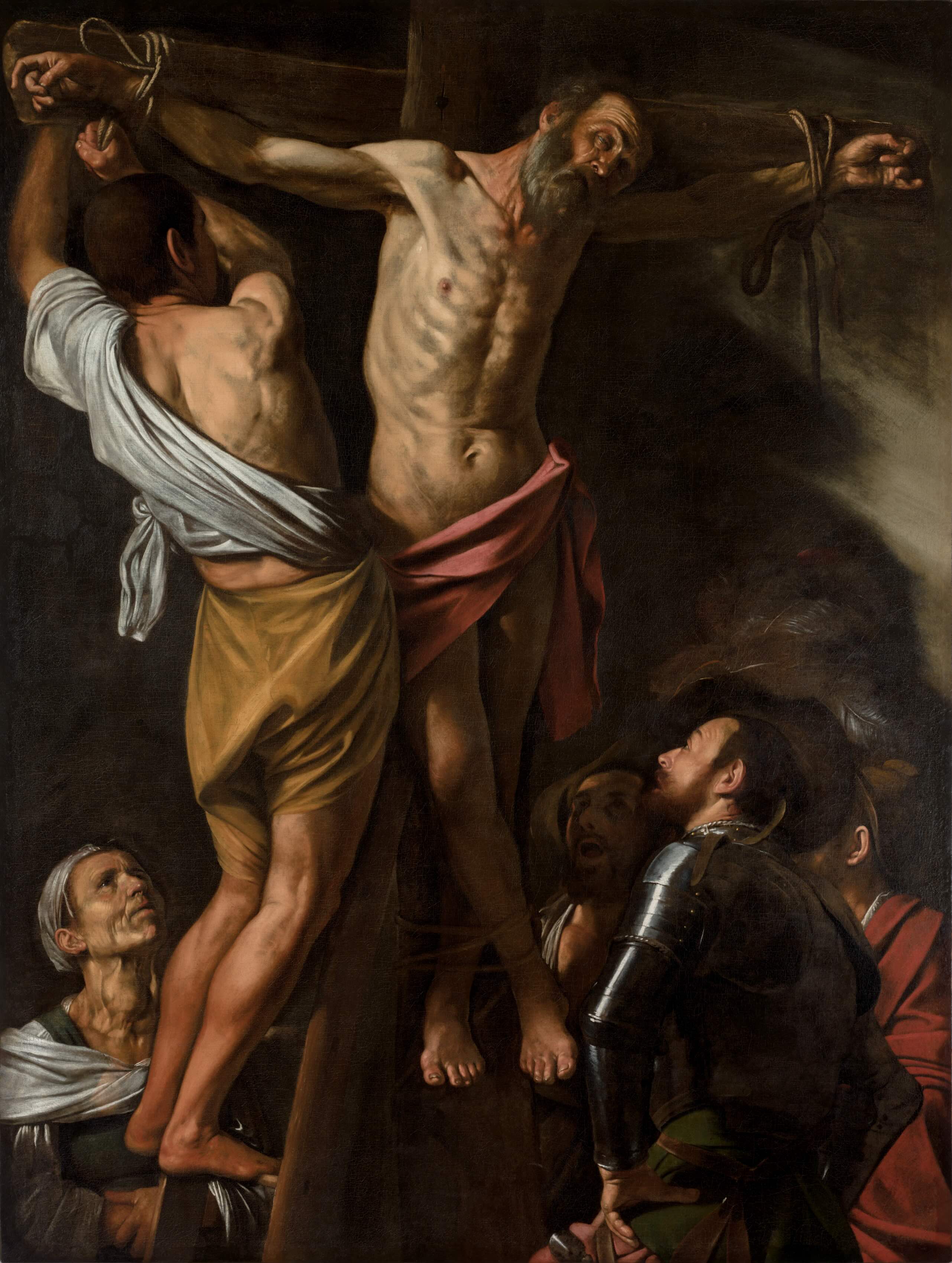 Crucifixion of Saint Andrew by Caravaggio