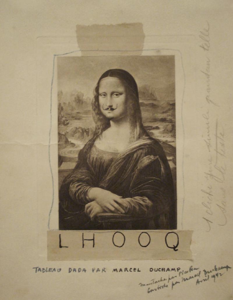 Marcel Duchamp, L.H.O.O.Q.