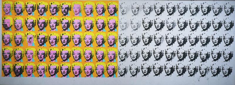 Andy Warhol Marylin x 100