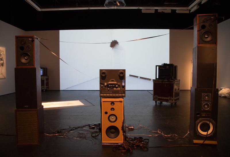Raúl Romero, Untitled, Tape Loop in D