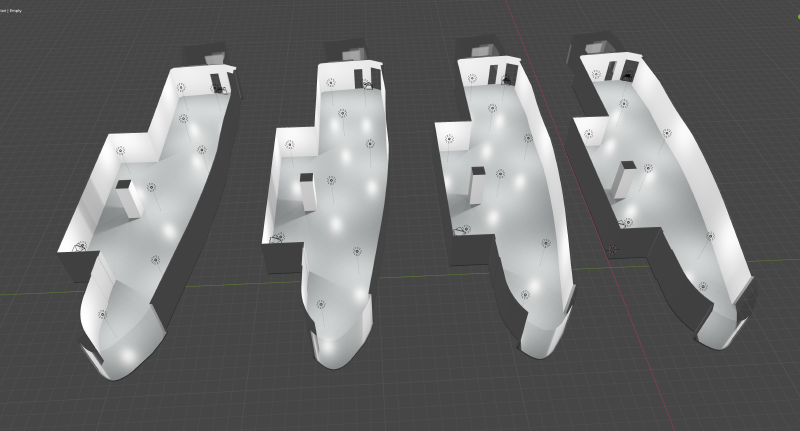 Example of duplicating Model in Blender