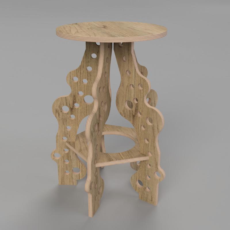 CNC Stool Example