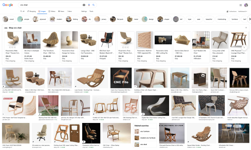 CNC Chair Search
