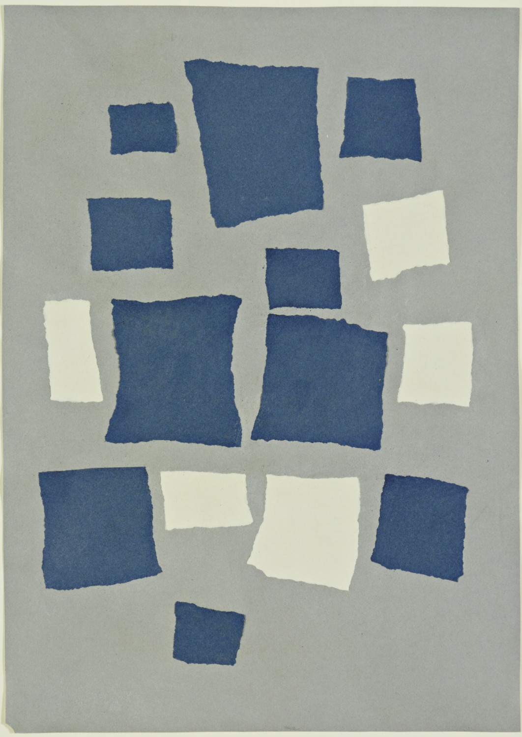 Jean Hans Arp - Squares Arranged by Chance - 1916-1917