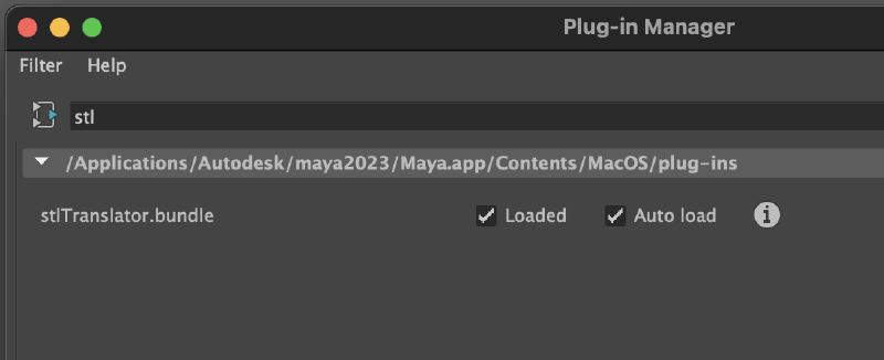 Maya STL Translator Bundle