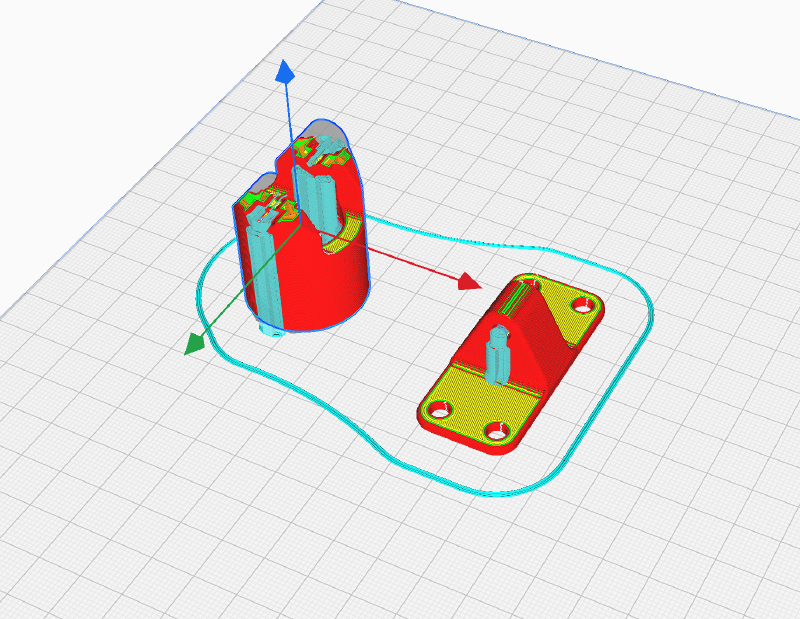 Cura slice preview