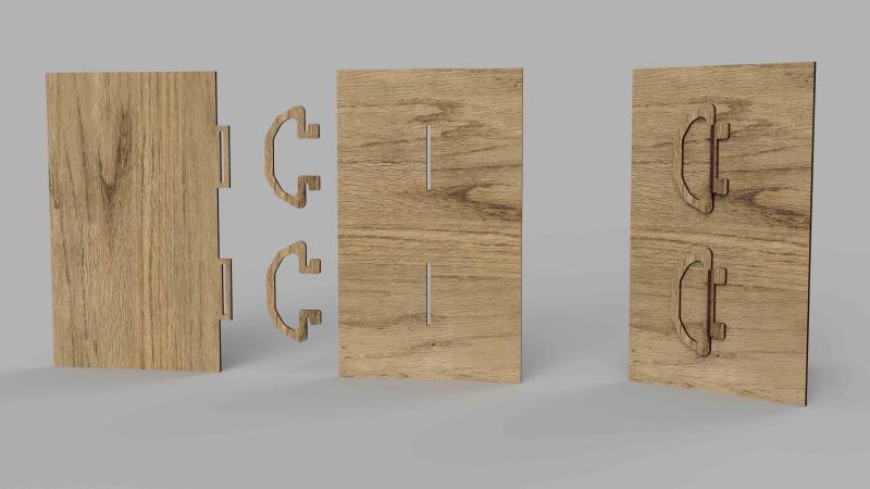 Laser Cut Snap Joints