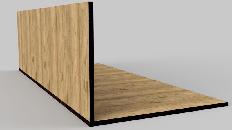 Butt Joint for Laser Cutting Perpendicular