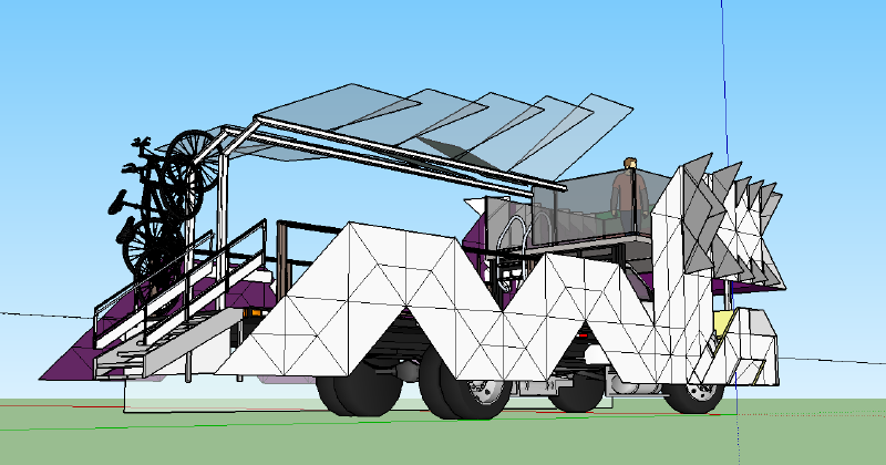 Making of Dragomi Art Car