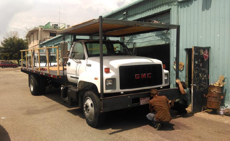 Making of Dragomi Art Car