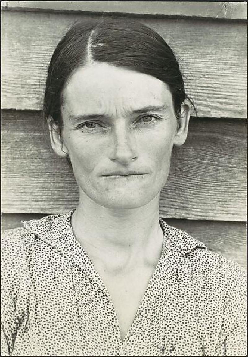 Walker Evans Alabama Tenant Farmers Wife 1936