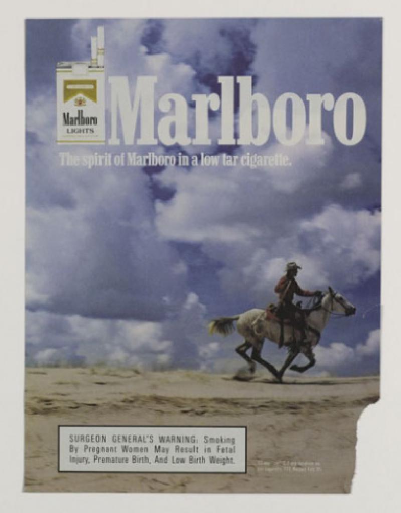 Tear Sheet Original Marlboro Ad