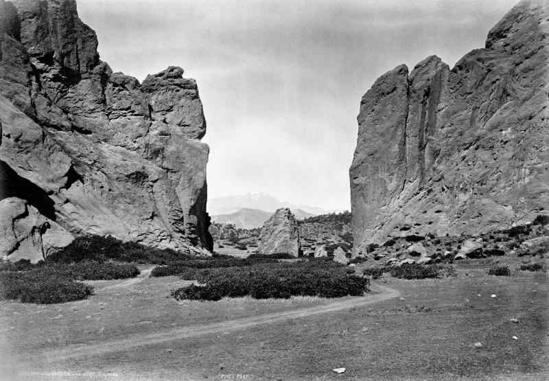 William Henry Jackson Gateway of the Garden of the Gods