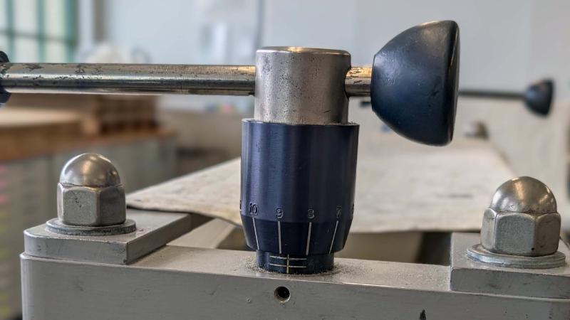Takach Etching Press Roller Pressure Handle