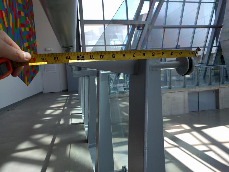 Akron Art Museum Site Visit detail measurement