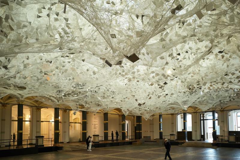 Beyond Memory by Chiharu Shiota