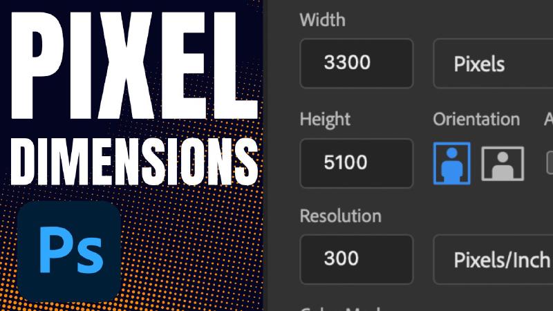 Set Pixel Dimensions in a New Document in Photoshop