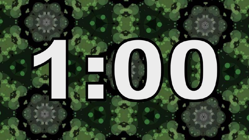 1 Minute Timer Kaleidoscope